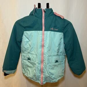 Big Chill Blue/Pink Coat Girls size 10/12